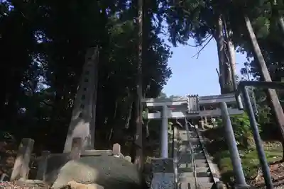阿久津「田村神社」(郡山市阿久津町)旧社名:伊豆箱根三嶋三社の鳥居