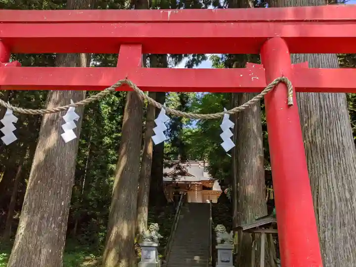 須山浅間神社の鳥居
