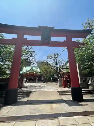 御霊神社の鳥居