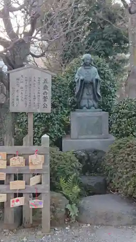 亀戸天神社の像