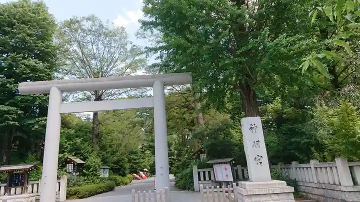 阿佐ヶ谷神明宮の鳥居