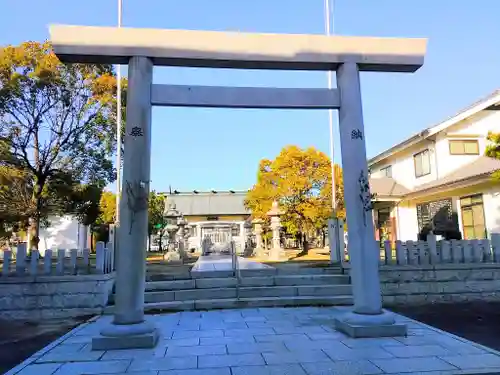 神明社（春田野神明社）の鳥居