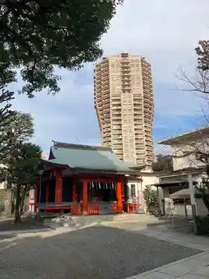 麻布氷川神社の本殿・本堂