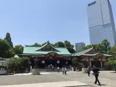 日枝神社の本殿・本堂