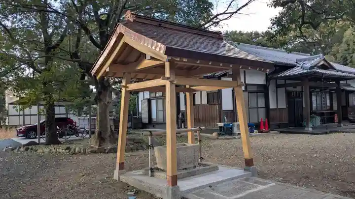 旦椋神社の手水舎