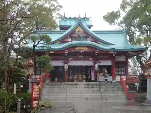 多摩川浅間神社の本殿・本堂