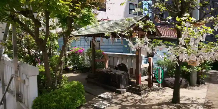 高輪神社の手水舎