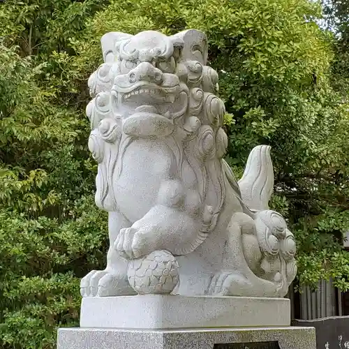 藤津比古神社の狛犬