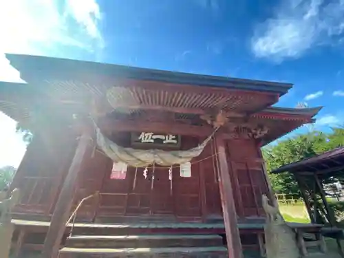 稲荷神社の本殿・本堂