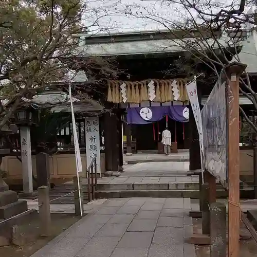 久留米宗社　日吉神社の山門