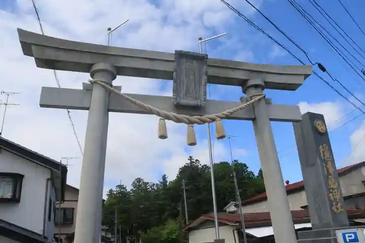 隠津島神社の鳥居