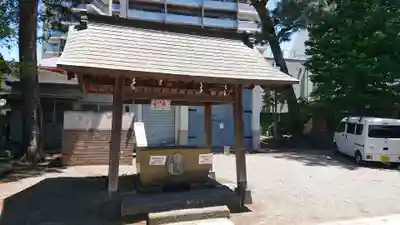 松原神社の手水舎