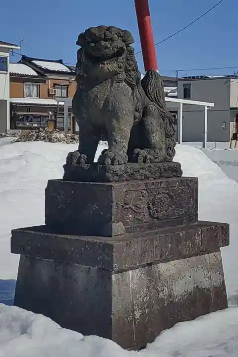 大山神社の狛犬