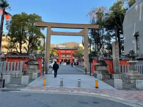 生田神社の鳥居