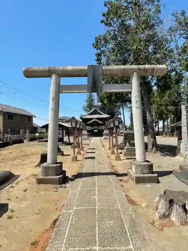 鬼鎮神社の鳥居