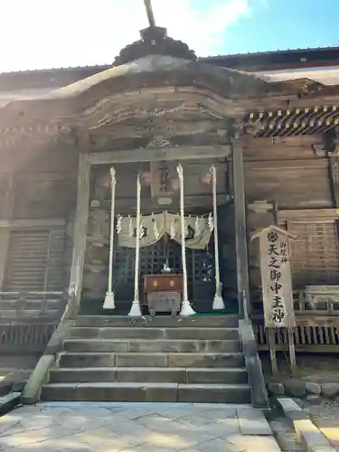 相馬中村神社の本殿