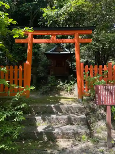 笠置寺の鳥居