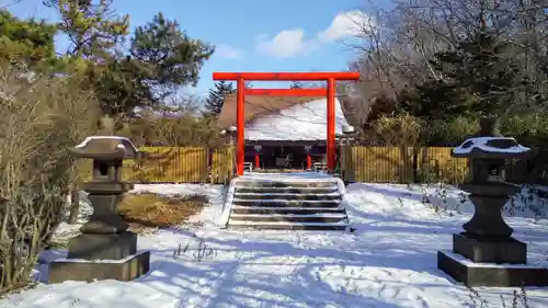 輪西神社の鳥居