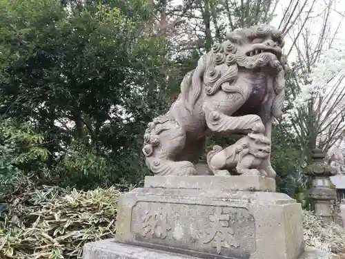 神炊館神社 ⁂奥州須賀川総鎮守⁂の狛犬