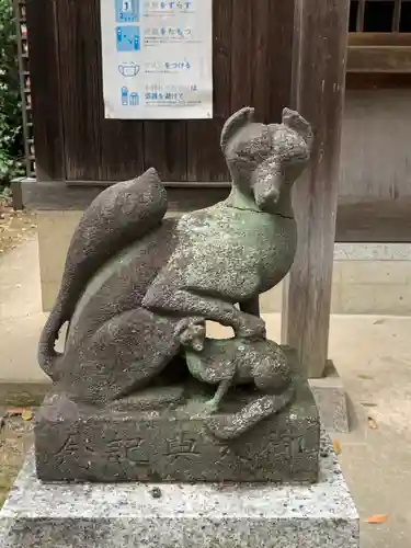 飯玉神社の狛犬