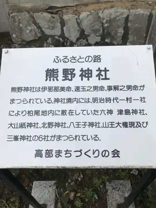 柏尾熊野神社の歴史