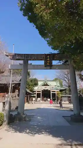 牛嶋神社の鳥居