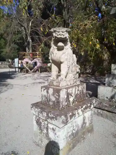 伊豆山神社の狛犬