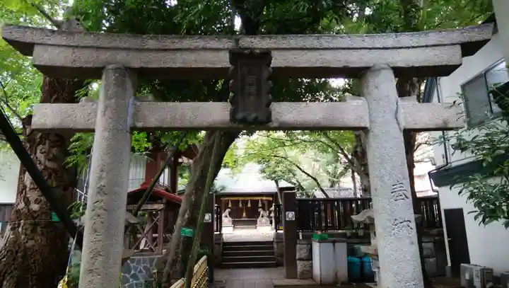 多武峯内藤神社の鳥居