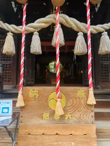溝口神社の本殿・本堂