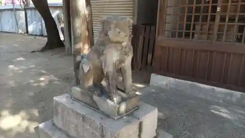 澪標住吉神社の狛犬