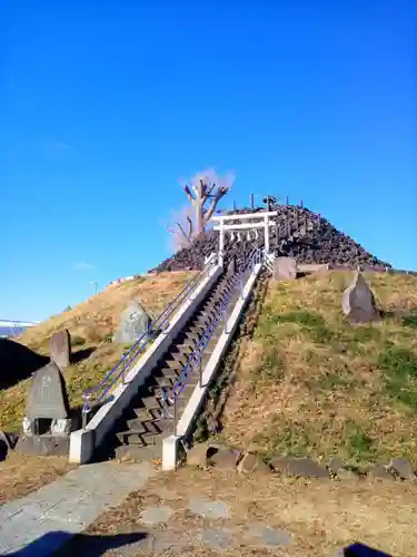飯塚冨士神社の鳥居