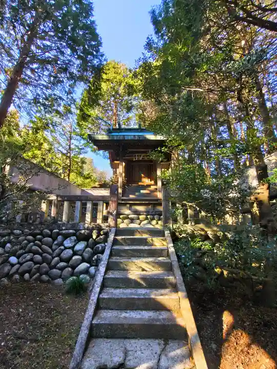 小山神社の本殿・本堂