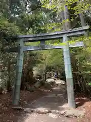 砥鹿神社（奥宮）の鳥居