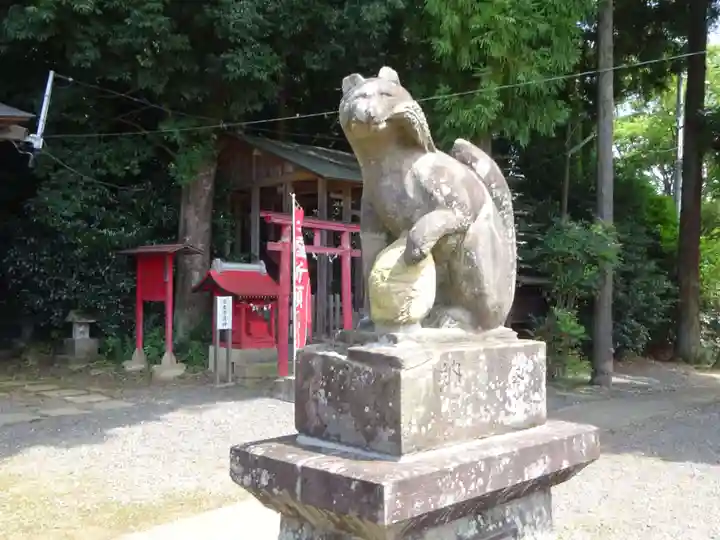 三光稲荷神社の狛犬