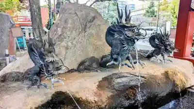 浅草神社の手水舎