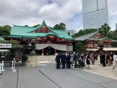 日枝神社の本殿・本堂