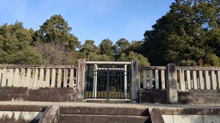 光孝天皇 後田邑陵の鳥居
