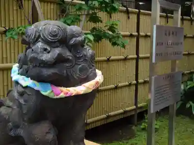 高円寺氷川神社の狛犬