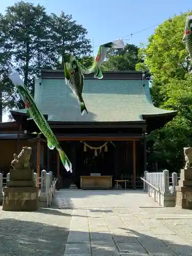 星川杉山神社の本殿・本堂
