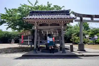 神﨑神社の手水舎