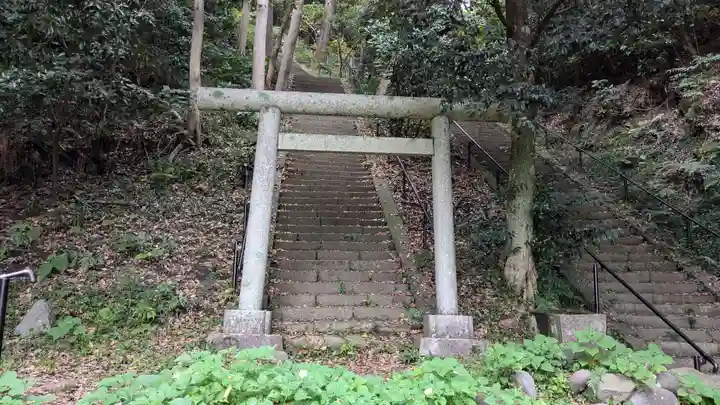 法華堂跡(源頼朝墓・北条義時墓)の鳥居