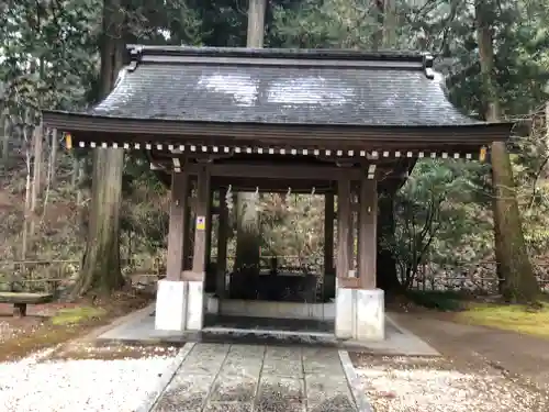 武蔵二宮 金鑚神社の手水