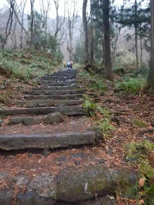 戸隠神社九頭龍社の周辺