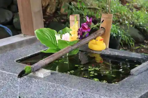 高司神社〜むすびの神の鎮まる社〜の手水舎