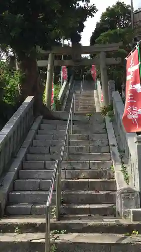 大六天神社の鳥居