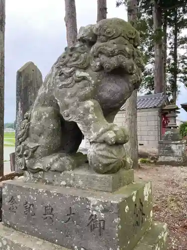 鷲宮神社の狛犬