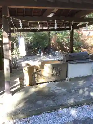 山神社の手水舎