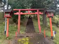 正一位 若草稲荷神社の鳥居