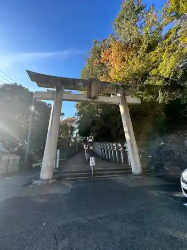 朝護孫子寺の鳥居