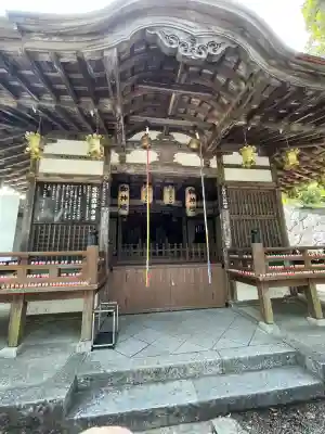 勝尾寺の本殿・本堂